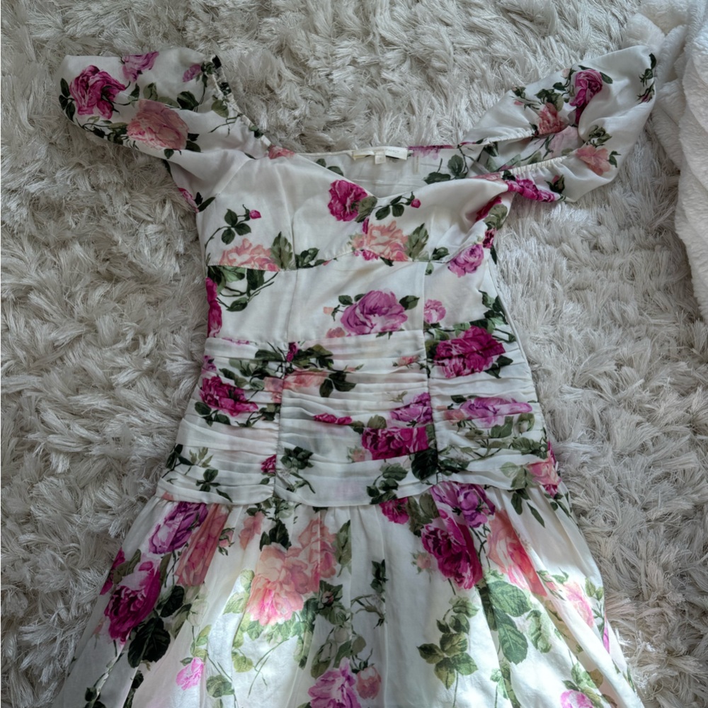 Lovesick Fancy Pink Floral Dress